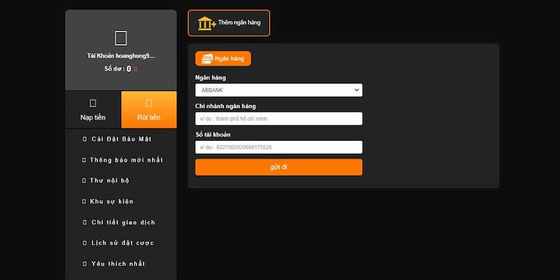Giao dịch nạp tiền ABCVIP an toàn, nhanh chóng